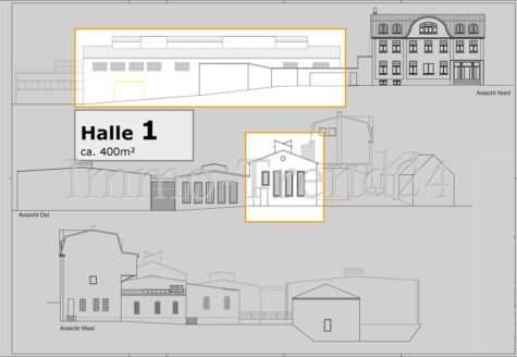 +++ Gewerbehalle 400m² in Solingen Höhscheid +++ … vielseitig nutzbar …, 42657 Solingen / Höhscheid, Lager mit Freifläche